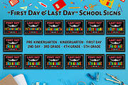 Back to School Photo Props Signs, a Stationery Template by DickyJiang Illustrations (Thumbnail 2 of 3)