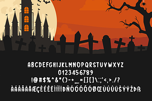 Spooky Sphere Typeface