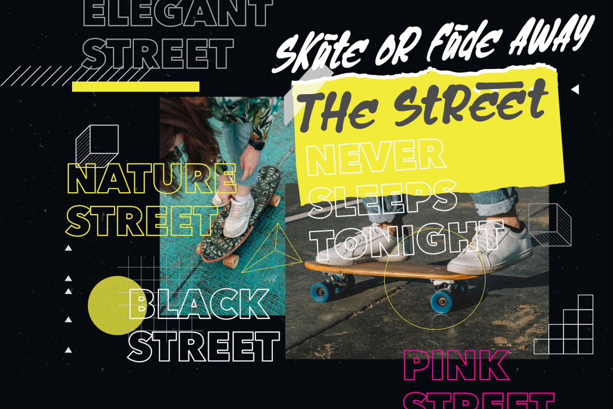 Black Street - Urban Marker Font, a Handwritten Font by Bayuktx (Photo 7 of 10)
