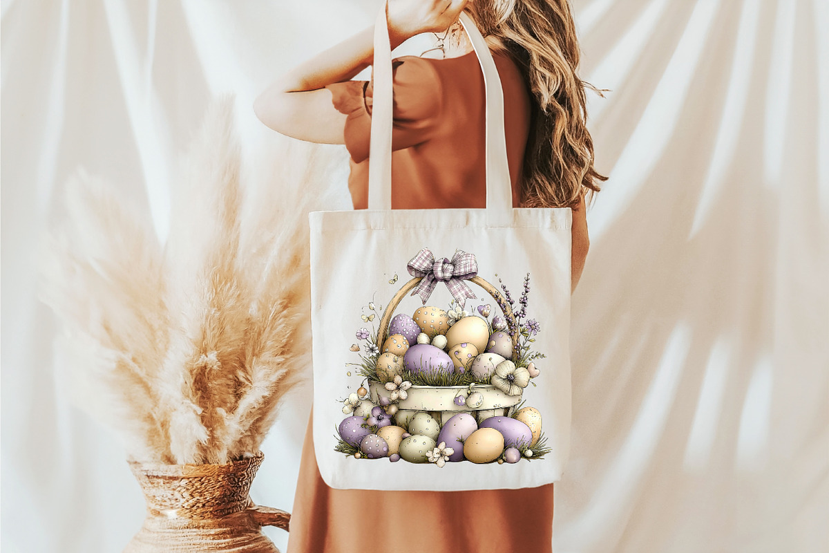 Whimsical Easter Clipart, an Illustration by designcity5 (Photo 4 of 5)