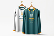 Long Sleeve Shirt Mockup, a Shirt Mockup by zpackcreative (Thumbnail 2 of 5)