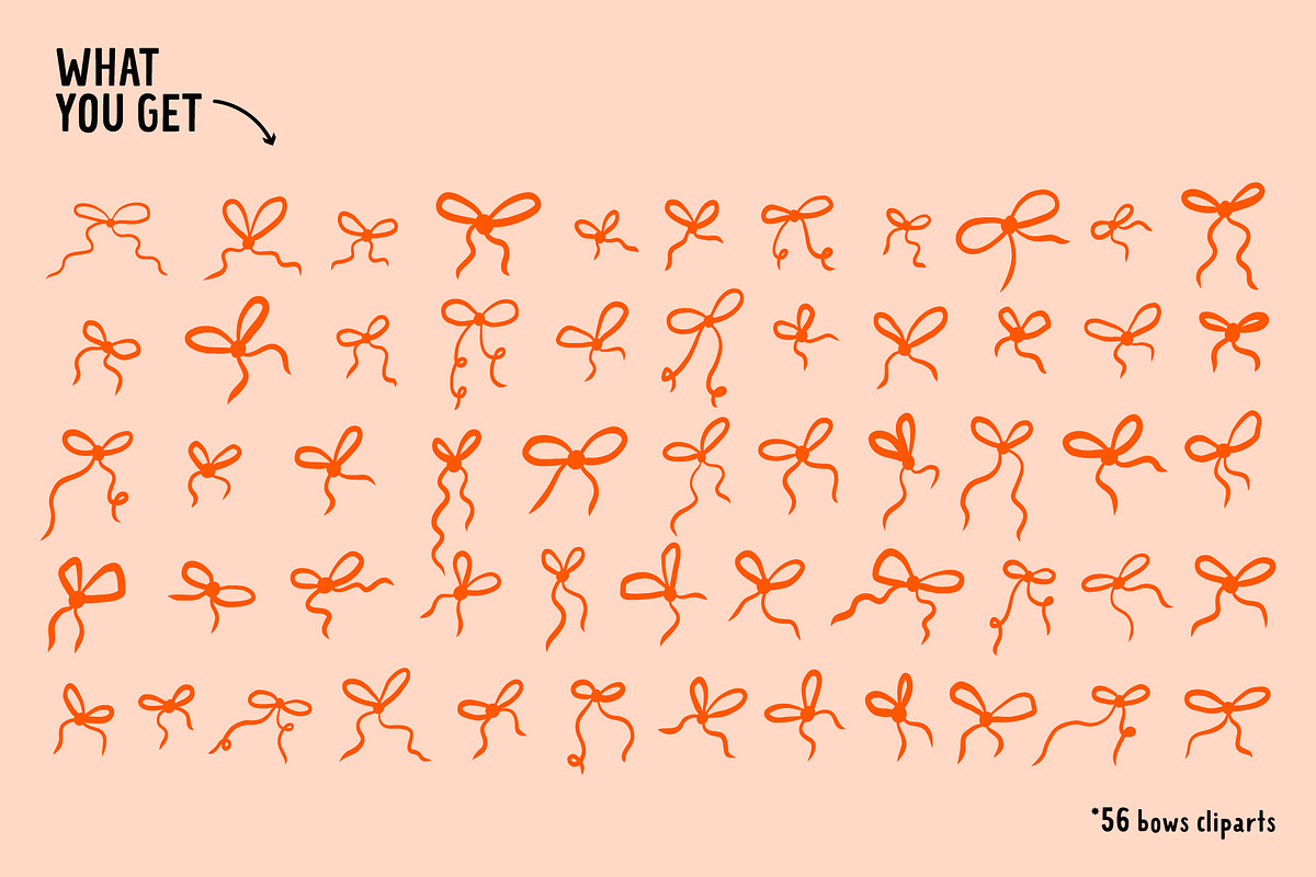 Bows Vector, an Object Graphic by AnkaDrozd (Photo 3 of 8)