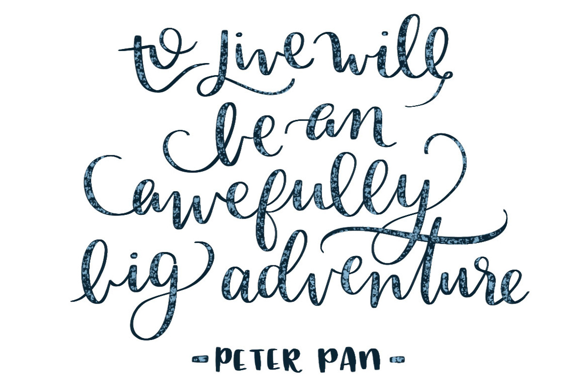Textured & Smooth Lettering Brushes preview 4