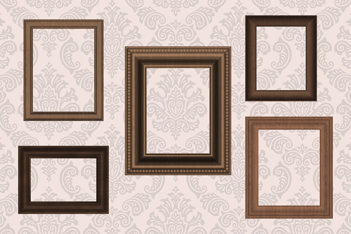 Wooden Photo Frames, a Graphic by Norse Studio (Photo 2 of 3)