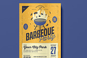 BBQ Party Flyer 02, a Flyer Template by FathurFateh (Thumbnail 4 of 6)