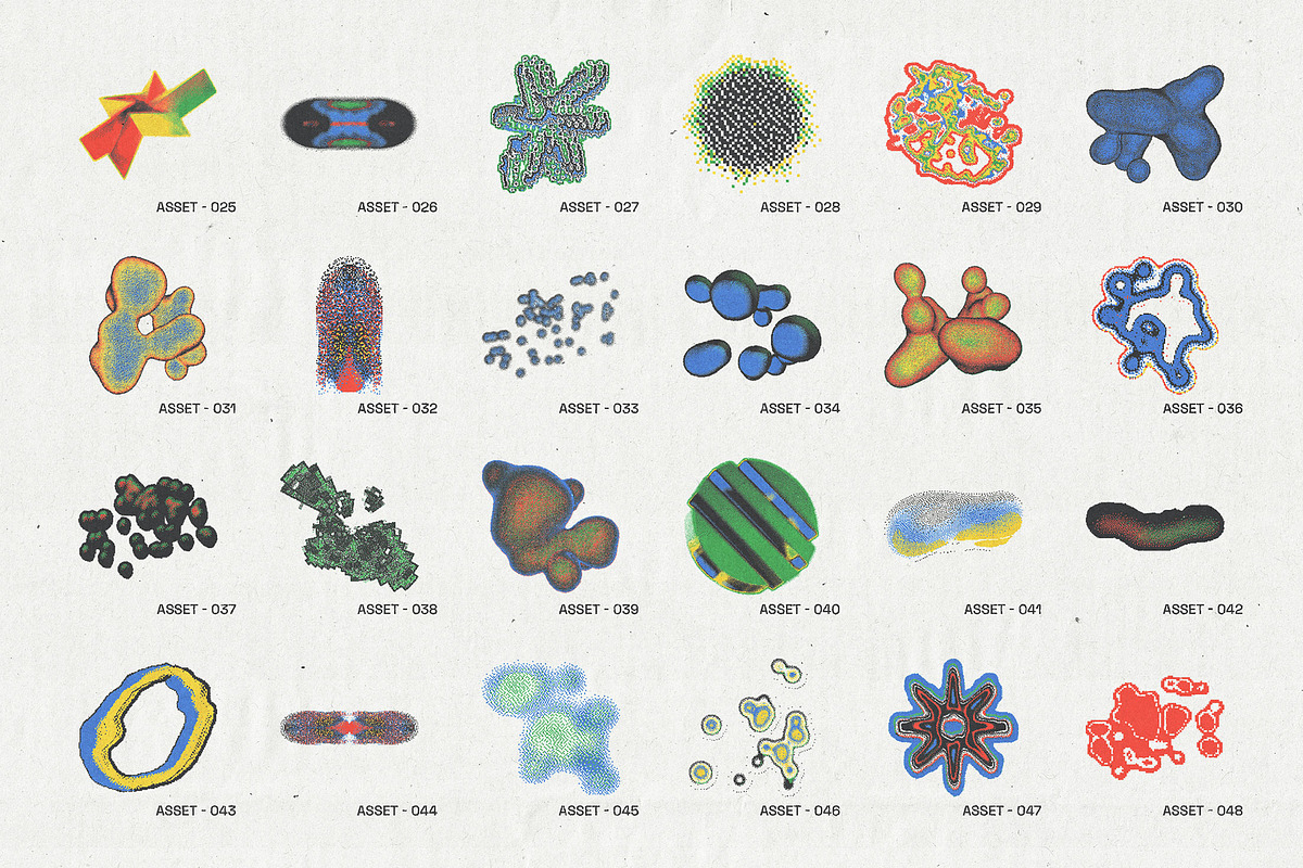 Color Disruptions, a Graphic by Vanzyst