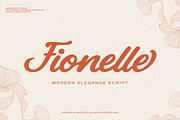 Fionelle Modern Elegance Script Font, a Script Font by Rasio Studio (Thumbnail 1 of 8)