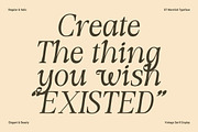 DT Morelish - Serif Display, a Serif Font by Dryy.type (Thumbnail 6 of 12)