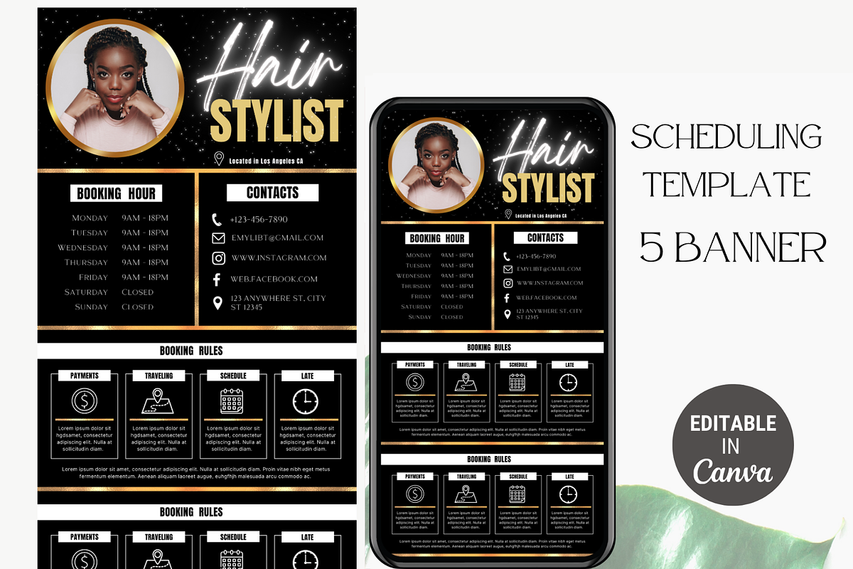 Acuity Scheduling Template, a Templates & Theme by TimCanvaTemplate (Photo 2 of 5)
