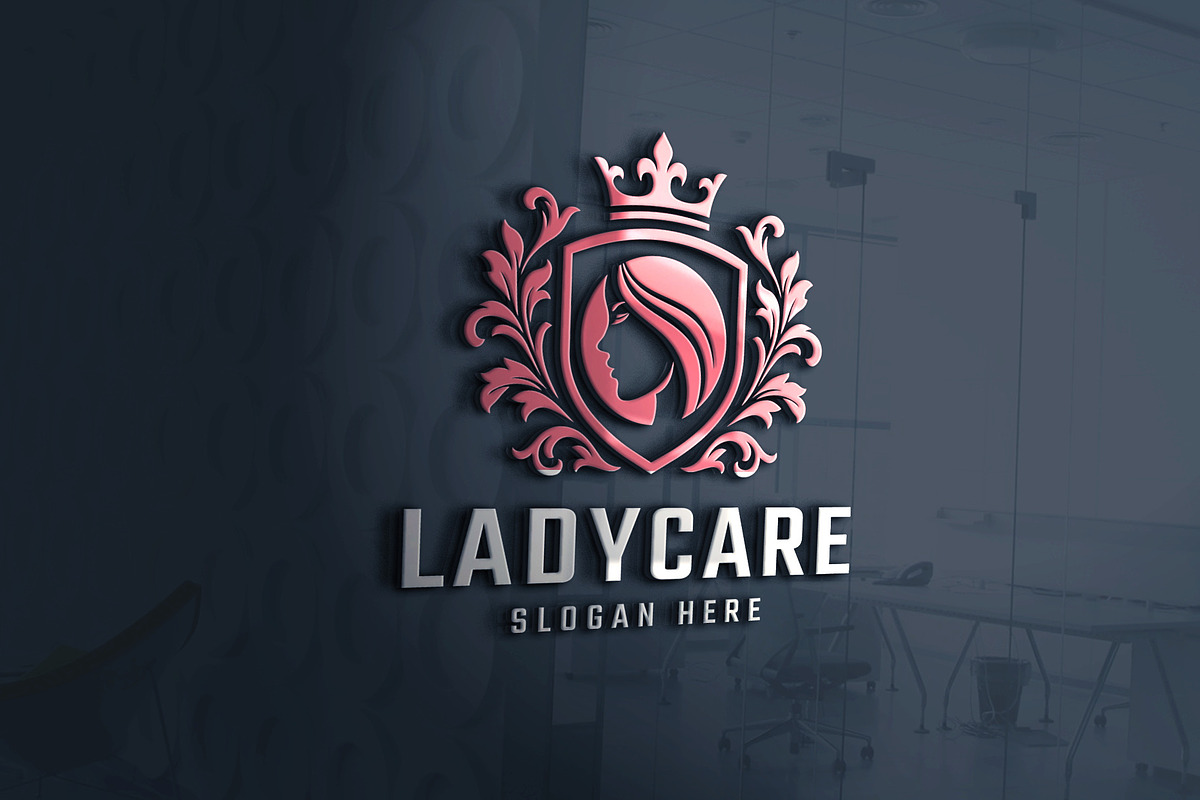 Lady Care Elegant Feminine Logo, a Branding & Logo Template by Design_Planet (Photo 3 of 3)