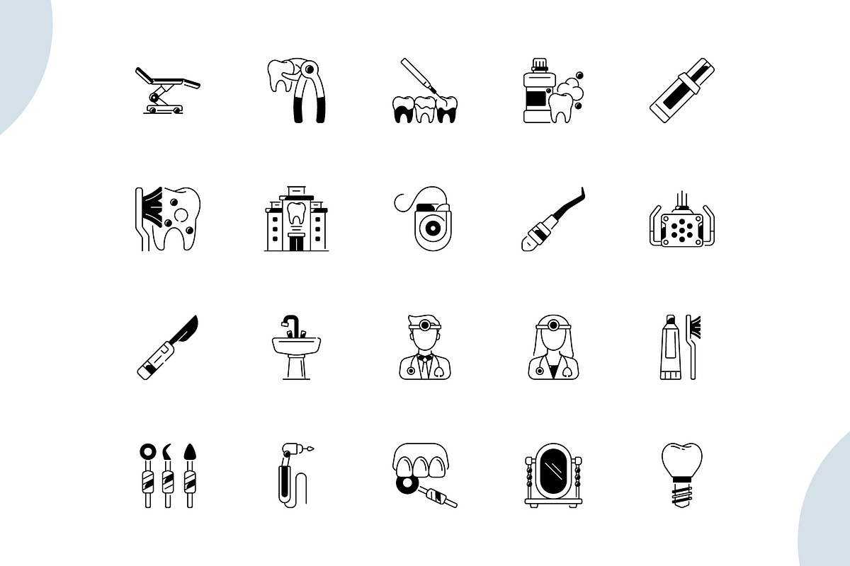 Dental Care Icons, an Icon by iconfield (Photo 4 of 5)