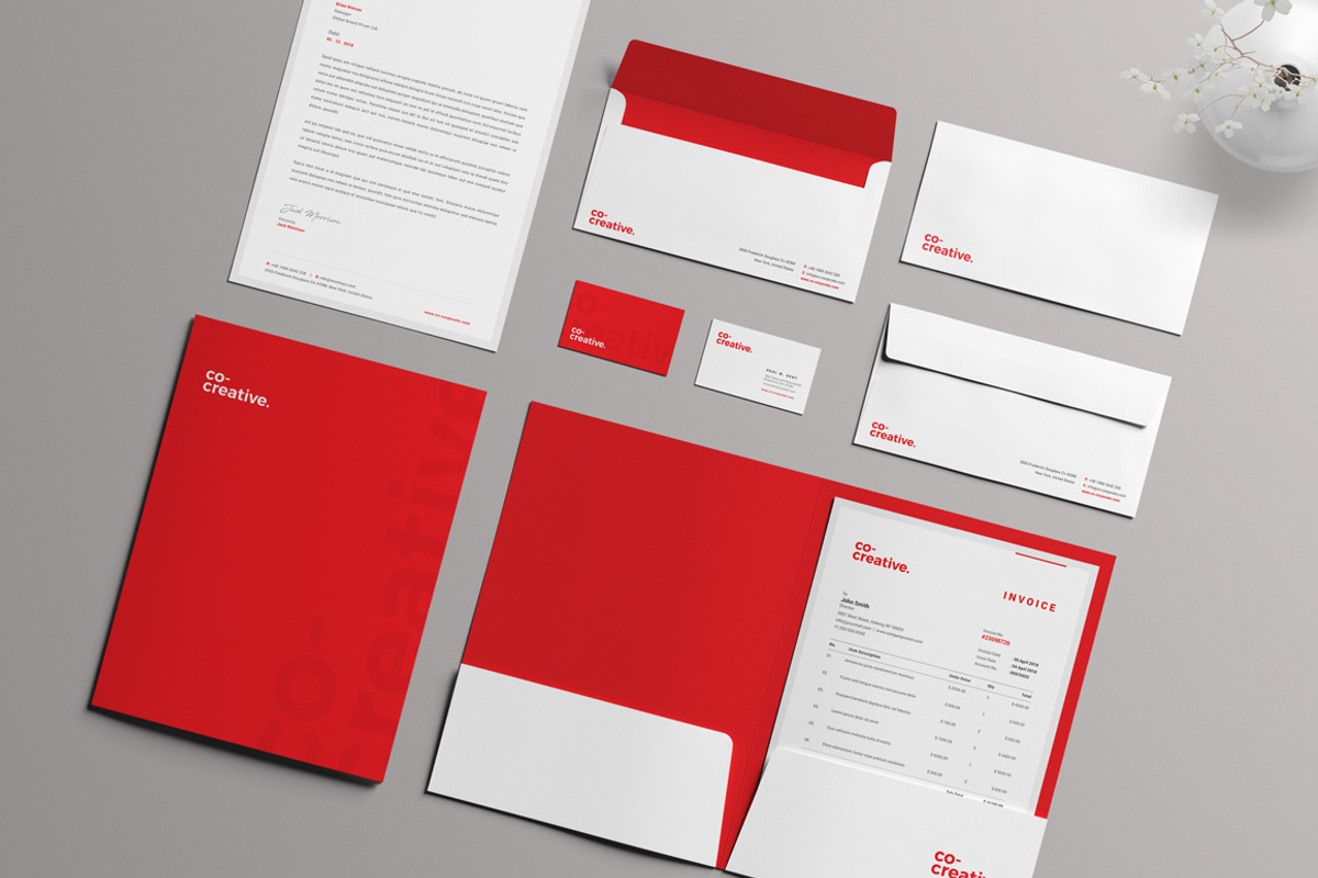 Corporate Identity - Creative, a Stationery Template by ThemeDevisers (Photo 1 of 5)