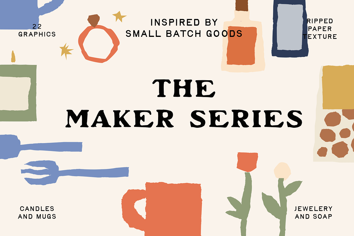 The Maker Series, an Object Illustration by Mere Hunter (Photo 1 of 5)