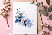 Soft spring florals clipart, an Illustration by SinaCreation (Thumbnail 6 of 11)