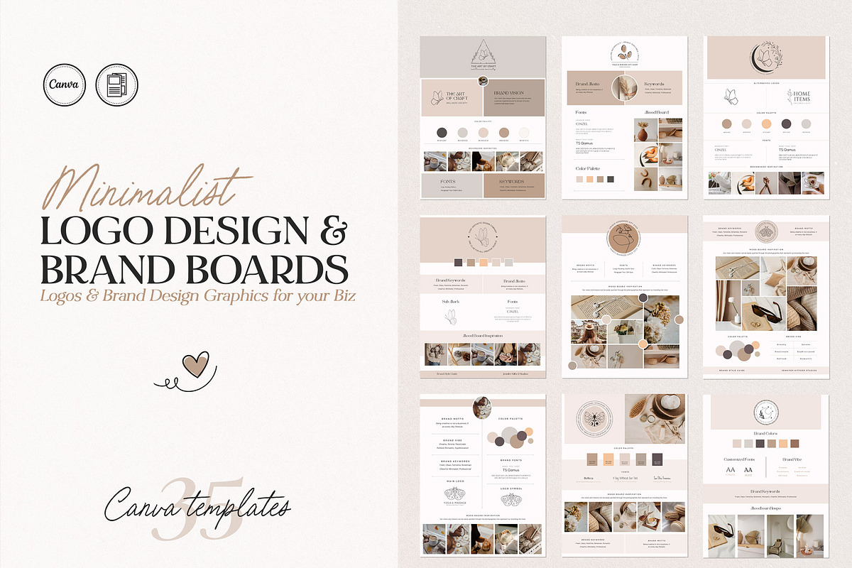 Business Branding Kit Canva, a Branding & Logo Template by Emmart Studio (Photo 1 of 6)