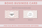 SALE! 2 Boho Business Card Template, a Business Card Template by Anis Illustration (Thumbnail 2 of 3)
