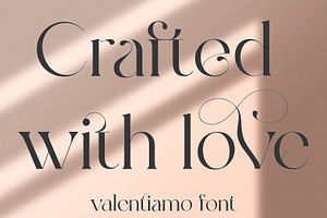 Valentiamo Modern Serif Family