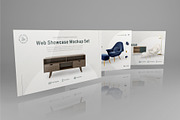 Web Showcase Mockup Set, an Advertising Mockup by MassDream (Thumbnail 8 of 18)