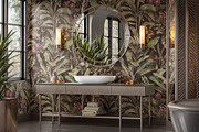 Vintage Tropical Jungle Pattern, a Pattern Graphic by Yello_illustration (Thumbnail 9 of 14)