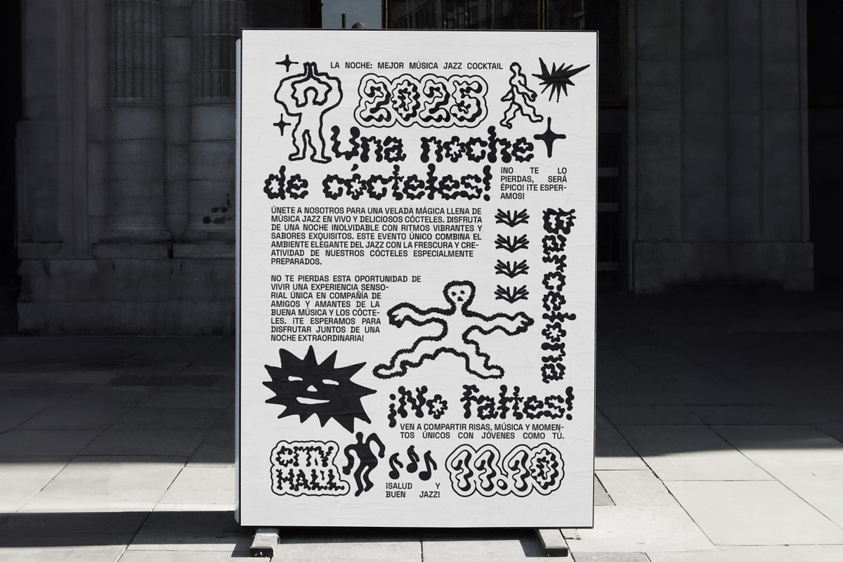 Squiggle Pop Font - Fun Display Type, a Handwritten Font by softulka (Photo 3 of 9)
