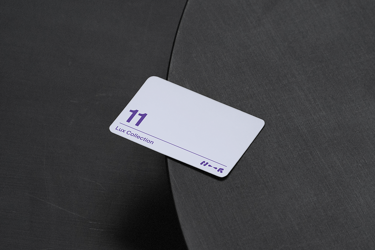 Calm Business Card Mockup LUX-11, an Advertising Mockup by New—Renew (Photo 1 of 2)