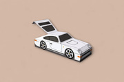 Car favor - 3d papercraft, a Templates & Theme by PAPER amaze (Thumbnail 5 of 6)