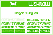 Rewrite Future font, a Sans Serif Font by weknow (Thumbnail 7 of 8)