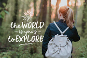 Summer Dear Font Duo + Extras, a Script Font by Lucky Type (Thumbnail 2 of 12)