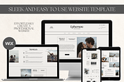 Wix Website Template Photography, a Wix Template by Branding Babe Co. (Thumbnail 2 of 10)
