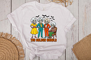 The Golden Ghouls Girls Halloween, a Work Illustration by CraftArtStudio (Thumbnail 3 of 4)