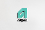A 1 Letter Logo design, a Branding & Logo Template by MR.A (Thumbnail 1 of 4)