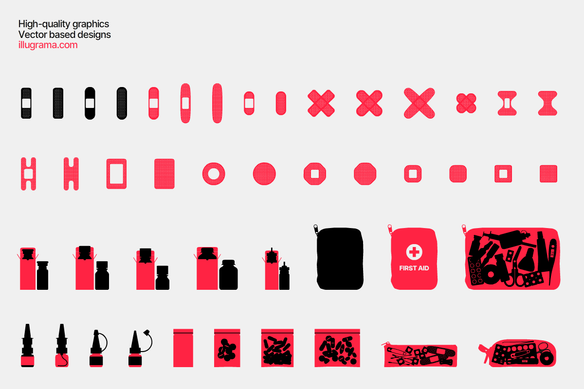 Pharmacy & Medicine - Graphics, a Healthcare Illustration by illugrama (Photo 13 of 19)