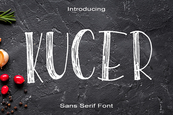 Kucer Typeface preview 7