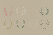 Just hand-drawn leaves, a Decorative Illustration by tinybunnyshop (Thumbnail 6 of 11)