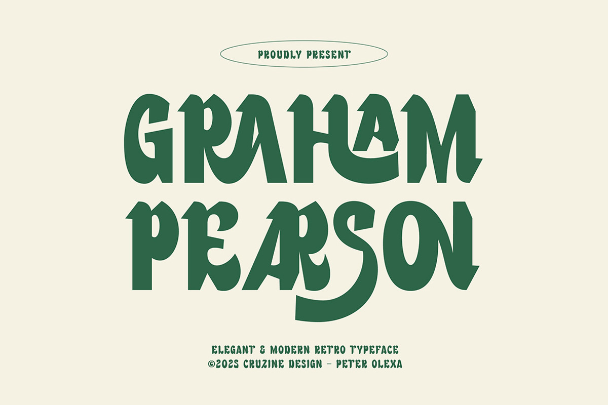 Graham Pearson, a Blackletter Font by Cruzine (Photo 1 of 8)