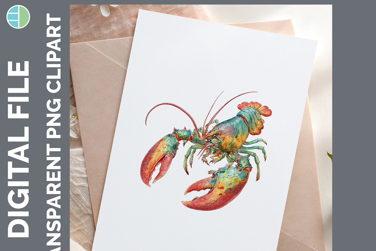 Marine Invertebrate Clipart, 25 PNG, an Animal Illustration by Enliven Designs (Photo 6 of 8)