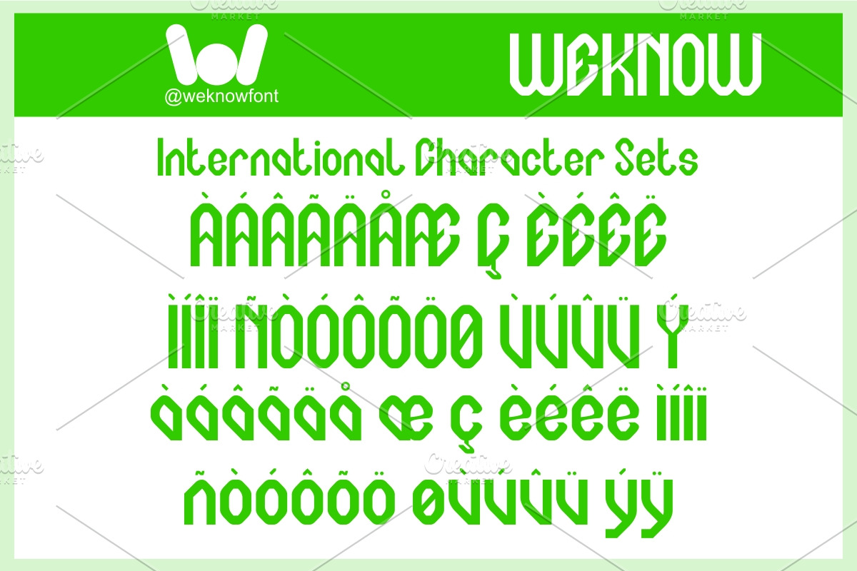 Computer Brain font, a Blackletter Font by weknow (Photo 8 of 8)