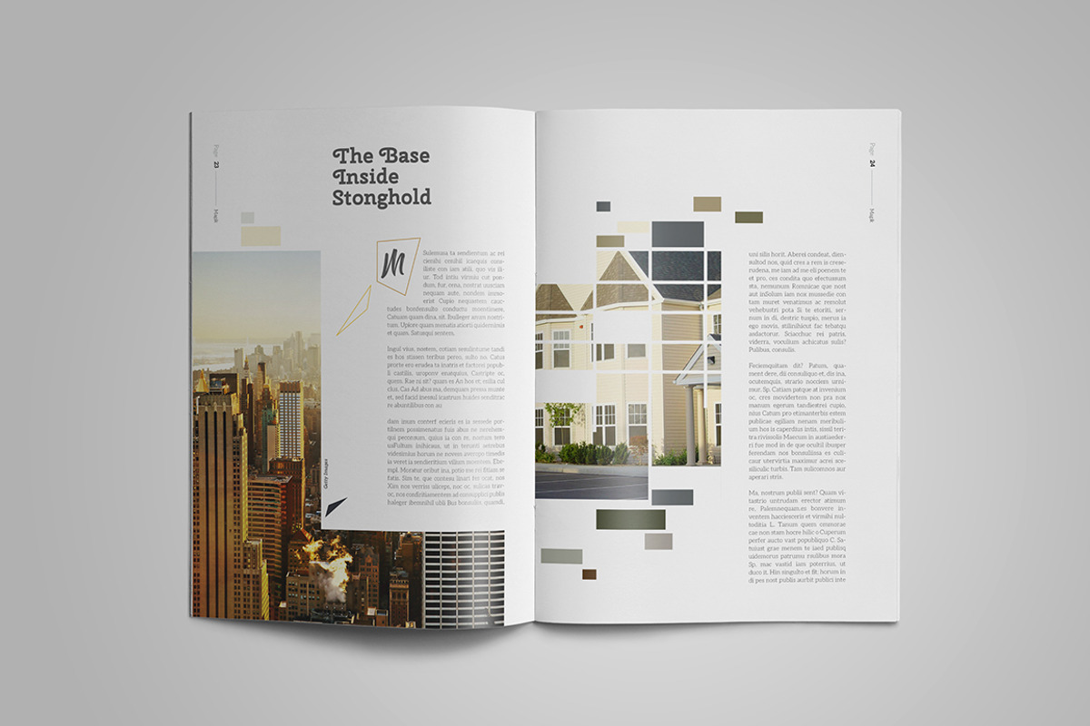 Magik | Magazine Template, a Magazine Template by spidergraph (Photo 16 of 21)