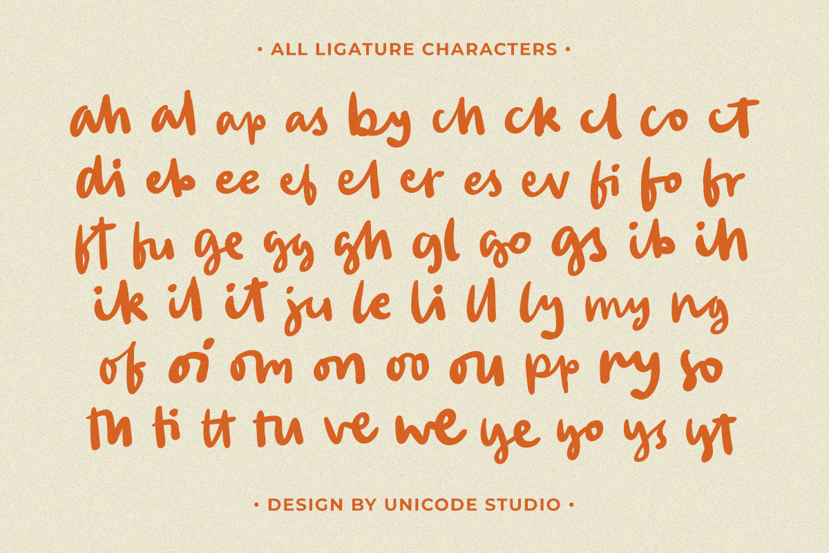 Marry Dance - Playful Script Font, a Handwritten Font by Unicode Studio (Photo 11 of 12)
