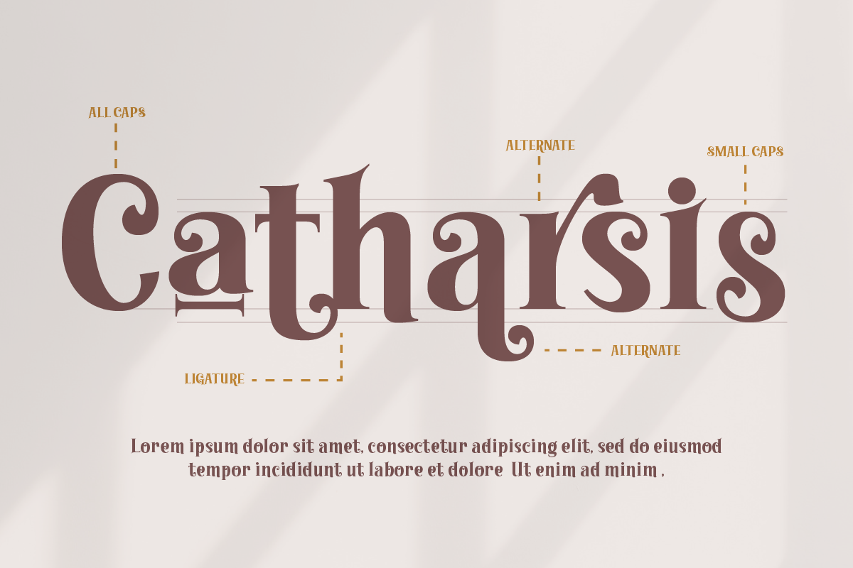 Kareth – Classic Serif font, a Serif Font by productype1 (Photo 6 of 13)
