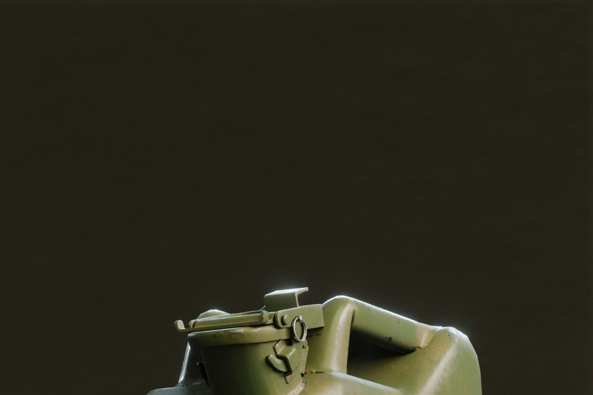 Canisters 20L Low-poly 3D model, an Environmental 3D Model by mockupzz (Photo 9 of 12)