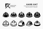 Hard Hat Icon Vector, an Icon by Akatype Studio (Thumbnail 1 of 3)