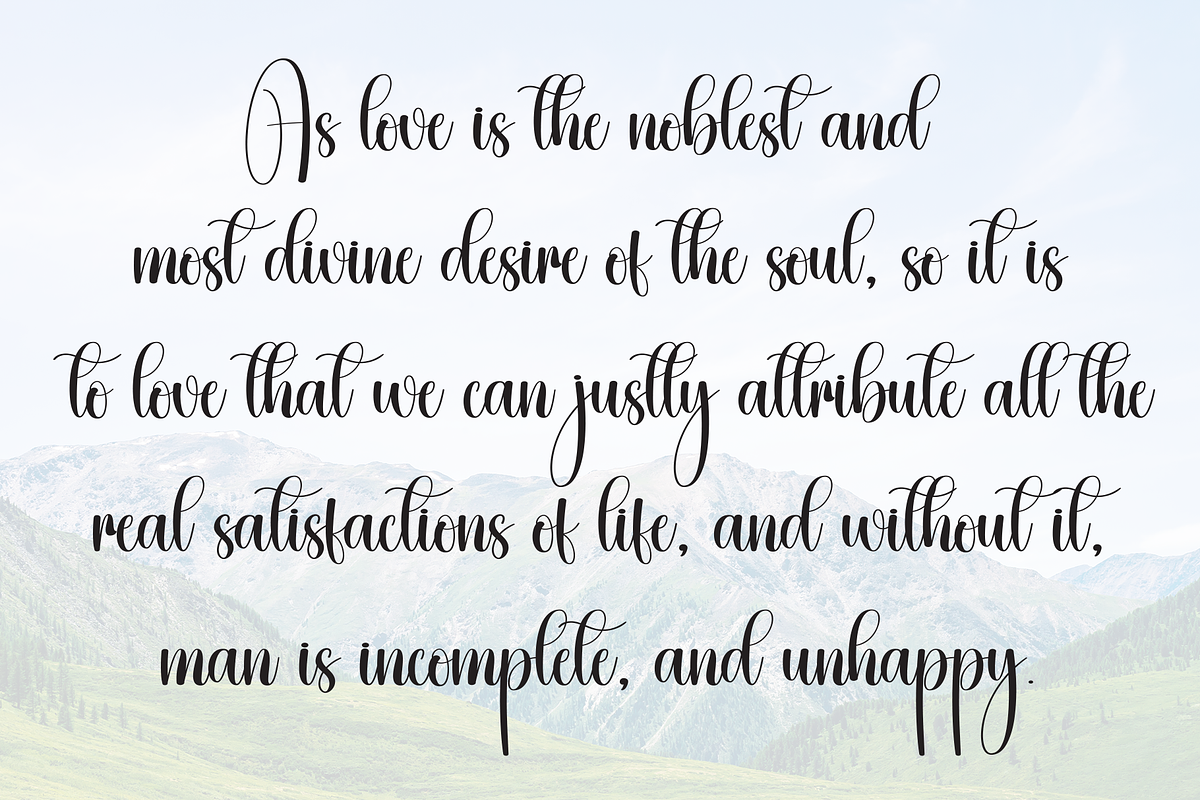 Butterly | Script Font, a Handwritten Font by Scratchones (Photo 6 of 9)