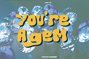 Organic - Wonky Bubble Font, a Handwritten Font by CozyPersimmon (Thumbnail 5 of 6)