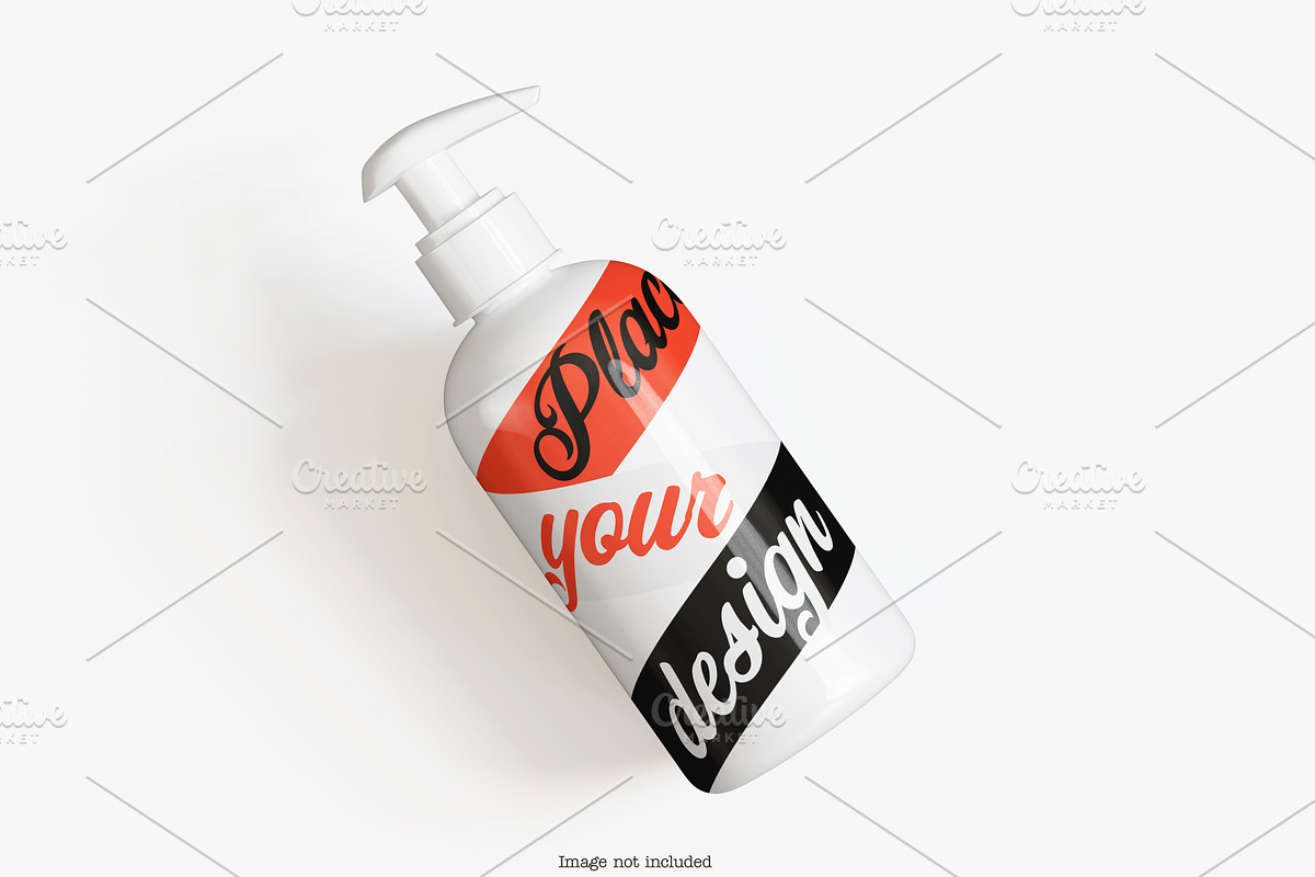 Cosmetic pump mockup bundles, a Cups & Container Mockup by Ambo Ampeng (Photo 6 of 32)