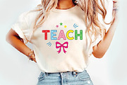 Coquette Teach Png, an Illustration by Watercolor design (Thumbnail 2 of 3)