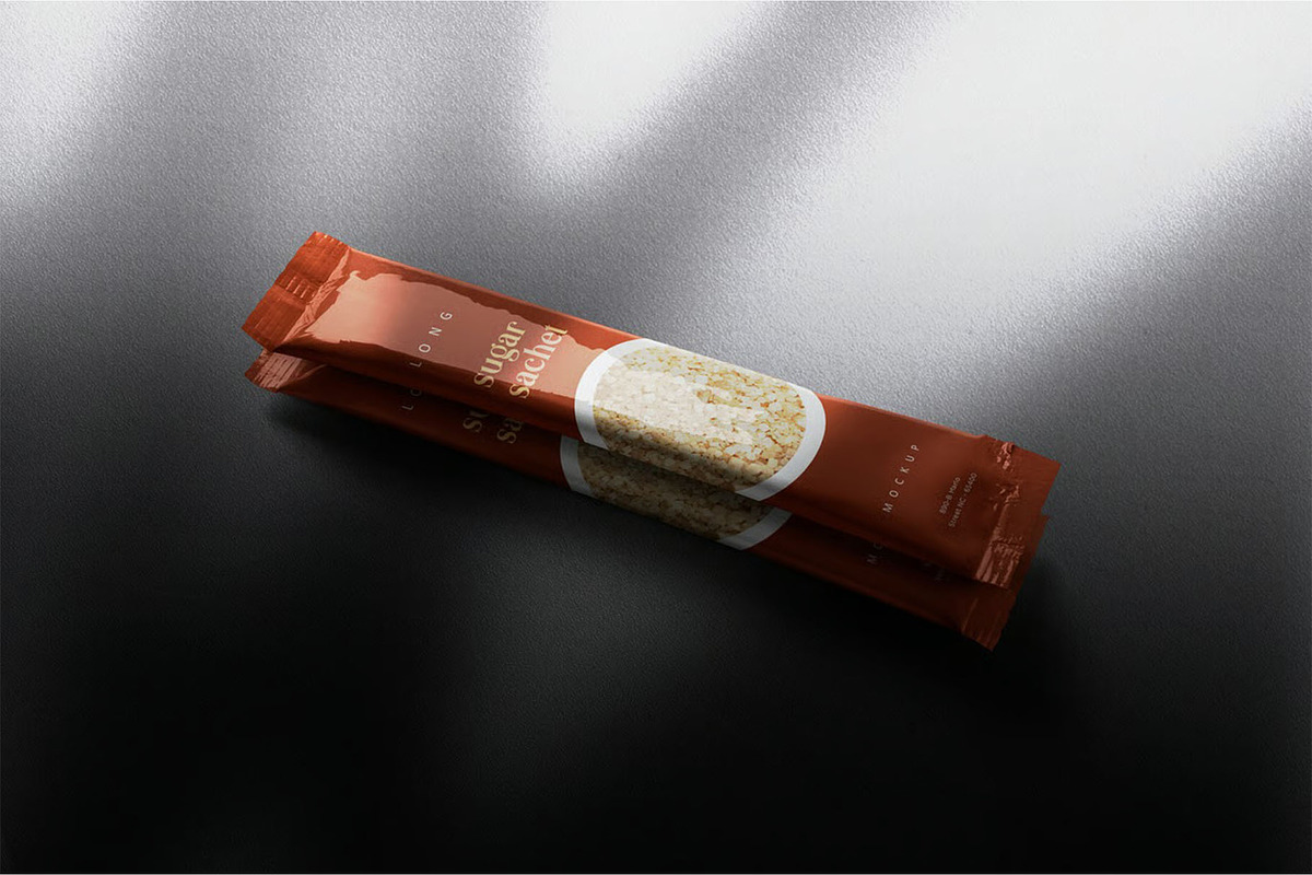 Sachet mockup, a Packaging Mockup by megostudi0 (Photo 3 of 7)
