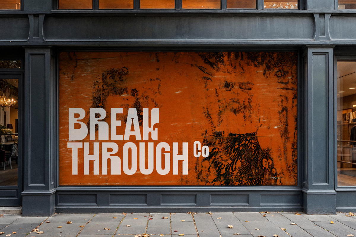 Modern Bold Font - Qurabak, a Sans Serif Font by Typefactoryco (Photo 7 of 8)