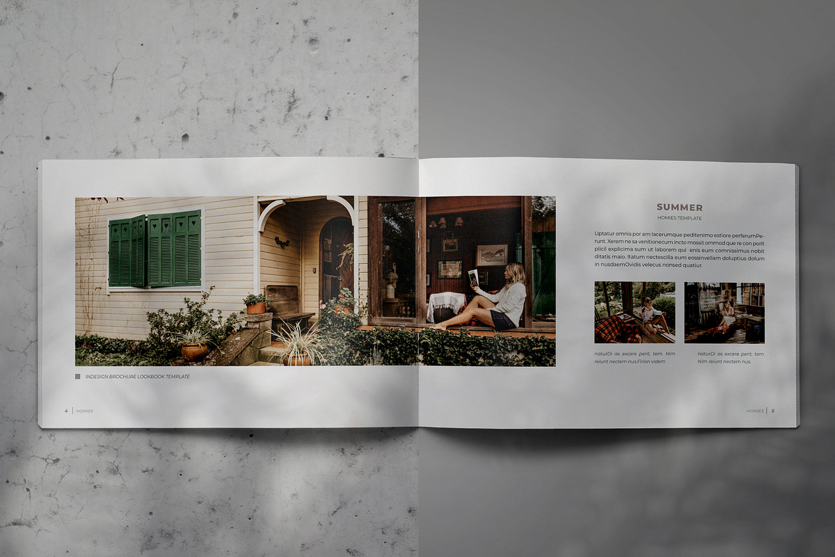 HOMIES Brochure Lookbook Template, a Brochure Template by Indotitas (Photo 3 of 9)