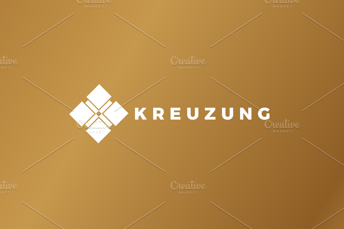 Crossroad kreuzung logo design, a Branding & Logo Template by MuzaInspires (Photo 1 of 4)